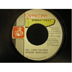 Apache Scratchy Gal Lose The Wok Vinyl 7" USED