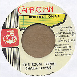 Chaka Demus The Boom Come Vinyl 7" USED