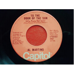 Al Martino To The Door Of The Sun Vinyl 7" USED