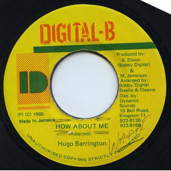Hugo Barrington How About Me Vinyl 7" USED