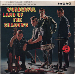 The Shadows Wonderful Land Of The Shadows USED VINYL 7INCH EP 45 RPM