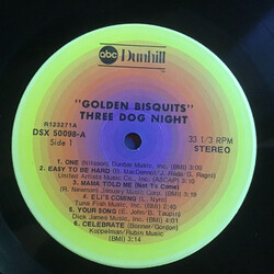 Three Dog Night Golden Bisquits Vinyl LP USED