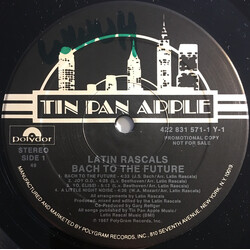 The Latin Rascals Bach To The Future Vinyl LP USED