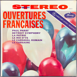 Paul Paray / Detroit Symphony Orchestra Ouvertures Françaises Vinyl LP USED