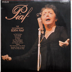 Edith Piaf The Incomparable Edith Piaf Vinyl LP USED