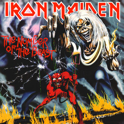 Iron Maiden The Number Of The Beast Vinyl LP USED
