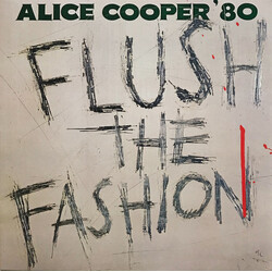Alice Cooper Flush The Fashion Vinyl LP USED
