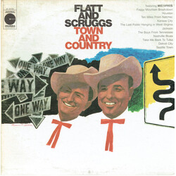 Flatt & Scruggs Town And Country Vinyl LP USED