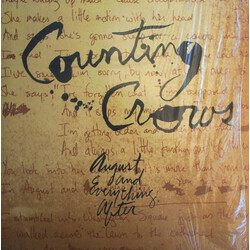 Counting Crows August And Everything After Vinyl LP USED