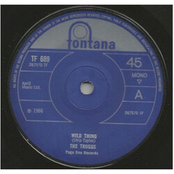 The Troggs Wild Thing USED VINYL 7INCH 45 RPM MONO