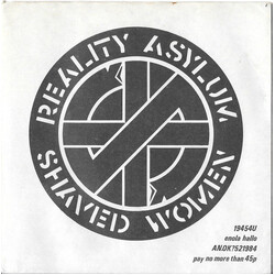 Crass Reality Asylum / Shaved Women USED VINYL 7INCH 45 RPM REISSUE