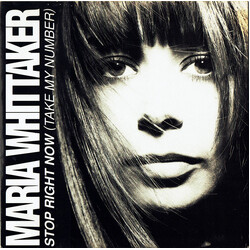 Maria Whittaker Stop Right Now (Take My Number) USED VINYL 7INCH 45 RPM STEREO
