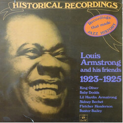 Louis Armstrong Louis Armstrong And His Friends - 1923∼1925 Vinyl LP USED