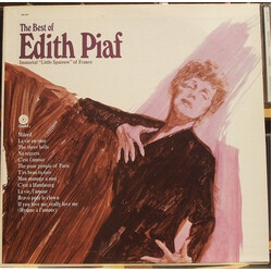Edith Piaf The Best Of Edith Piaf Vinyl LP USED