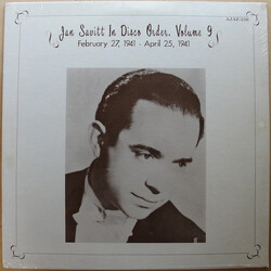 Jan Savitt Jan Savitt In Disco Order, Volume 9 Vinyl LP USED