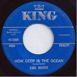 Earl Bostic How Deep Is The Ocean / Wrap It USED VINYL 7INCH 45 RPM