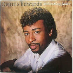 Dennis Edwards Don't Look Any Further Vinyl LP USED