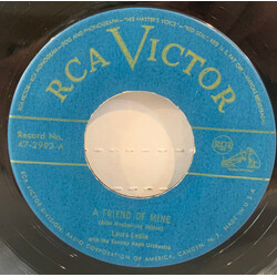 Laura Leslie / Don Cornell / Sammy Kaye And His Orchestra A Friend Of Mine / I Dont Know From Nothin USED VINYL 7INCH 45 RPM