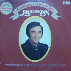 Jim Ed Brown Bar-Rooms And Pop-A-Tops Vinyl LP USED
