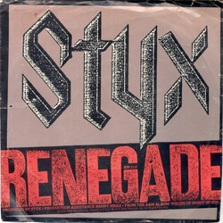 Styx Renegade USED VINYL 7INCH 45 RPM SINGLE