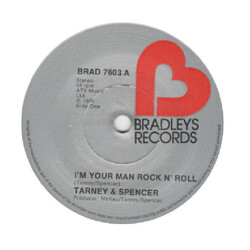The Tarney/Spencer Band I'm Your Man Rock N' Roll Vinyl 7" USED