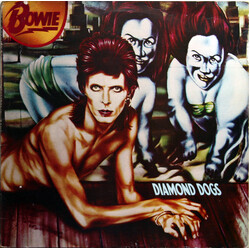 David Bowie Diamond Dogs Vinyl LP USED