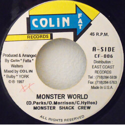 Monster Shack Crew Monster World Vinyl 7" USED