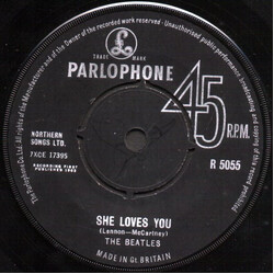 The Beatles She Loves You USED VINYL 7INCH 45 RPM SINGLE MONO