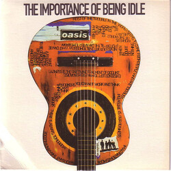 Oasis The Importance Of Being Idle VINYL 7" USED