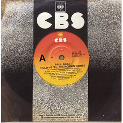 Paul Anka Hold Me 'Til The Mornin' Comes USED VINYL 7INCH 45 RPM SINGLE
