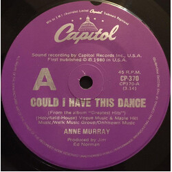 Anne Murray Could I Have This Dance USED VINYL 7INCH 45 RPM SINGLE