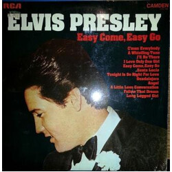 Elvis Presley Easy Come, Easy Go Vinyl LP USED