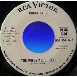 Bobby Bare The Piney Wood Hills / They Covered Up The Old Swimmin' Hole Vinyl 7" USED