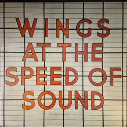Wings (2) Wings At The Speed Of Sound Vinyl LP USED