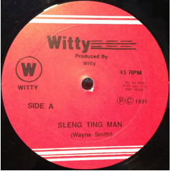 Wayne Smith / Tonto Irie Sleng Ting Man / Sexy Girl Vinyl 12" USED