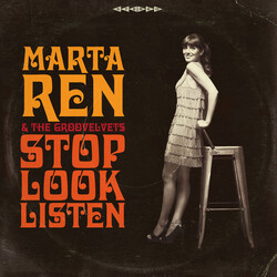 Marta Ren / The Groovelvets Stop Look Listen Vinyl LP USED