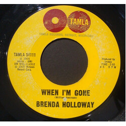 Brenda Holloway When I'm Gone / I've Been Good To You USED VINYL 7INCH 45 RPM STYRENE