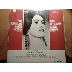 Georg Friedrich Händel / Joan Sutherland / Grace Bumbry / London Symphony Orchestra / London Symphony Chorus Handel Messiah Excerpts Vinyl LP USED