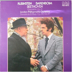 Ludwig van Beethoven / Daniel Barenboim / Arthur Rubinstein / London Philharmonic Orchestra Concerto No.2, Sonata In E-flat Op.31 No.3 Vinyl LP USED