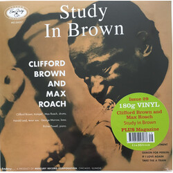 Clifford Brown And Max Roach Study In Brown Vinyl LP USED