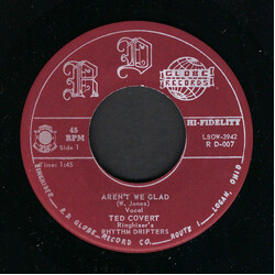 Ringhiser And His Rhythm Drifters Aren't We Glad / Mandolin Boogie Rock USED VINYL 7INCH 45 RPM SINGLE