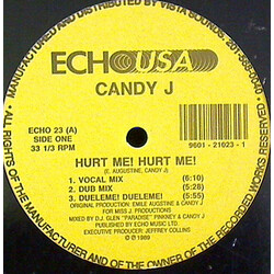 Candy J Hurt Me! Hurt Me! VINYL 12" USED