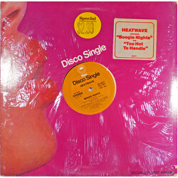 Heatwave Boogie Nights USED VINYL 12INCH 33 S RPM STEREO