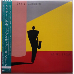 David Sanborn As We Speak Vinyl LP USED
