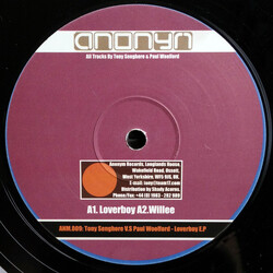 Tony Senghore & Paul Woolford Loverboy E.P. USED VINYL 12INCH