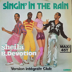 Sheila & B. Devotion Singin In The Rain USED VINYL 12INCH MAXI-SINGLE 45 RPM
