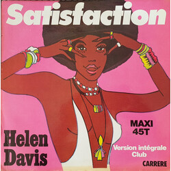 Helen Davis (2) Satisfaction USED VINYL 12INCH 45 RPM MAXI-SINGLE