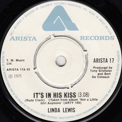 Linda Lewis It's In His Kiss Vinyl 7" USED