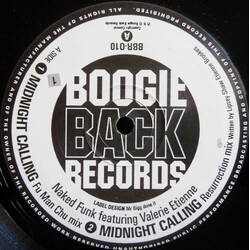 Naked Funk / Valerie Etienne Midnight Calling USED VINYL 12INCH 45 RPM
