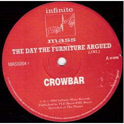 Crowbar The Day The Furniture Argued USED VINYL 12INCH